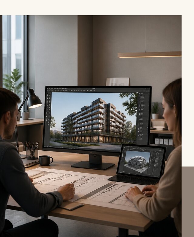 3D визуализация архитектуры и объектов строительства в Ульяновске